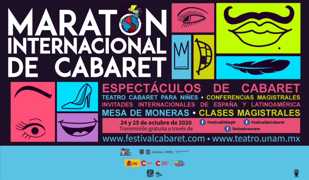 Teatro UNAM  Maratón internacional de cabaret