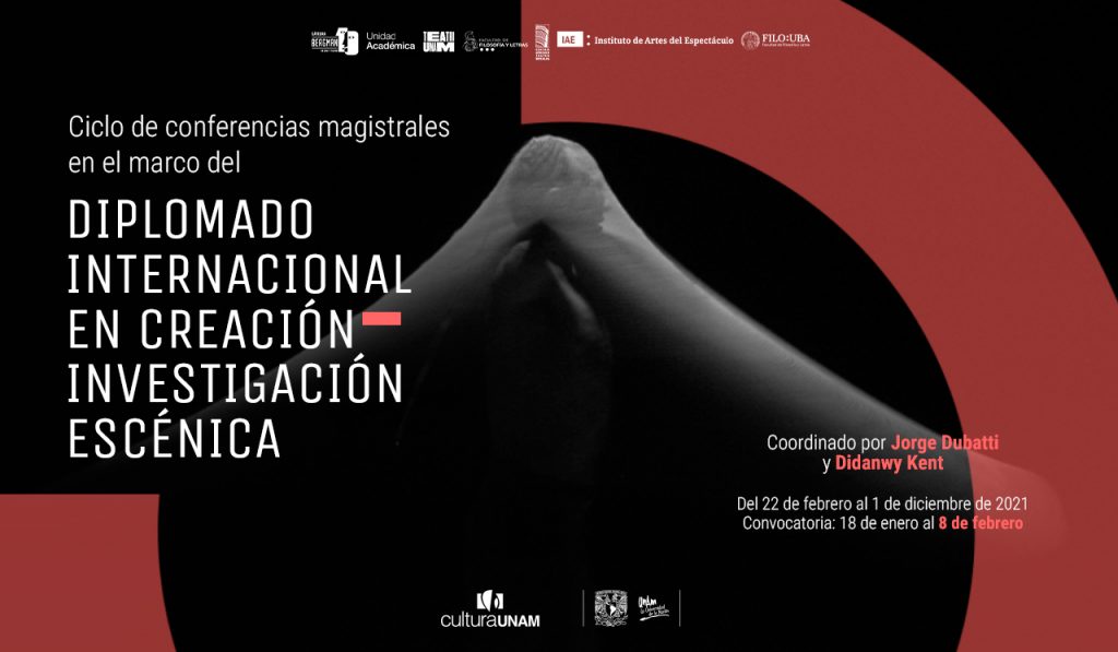 Teatro UNAM  Conferencias magistrales