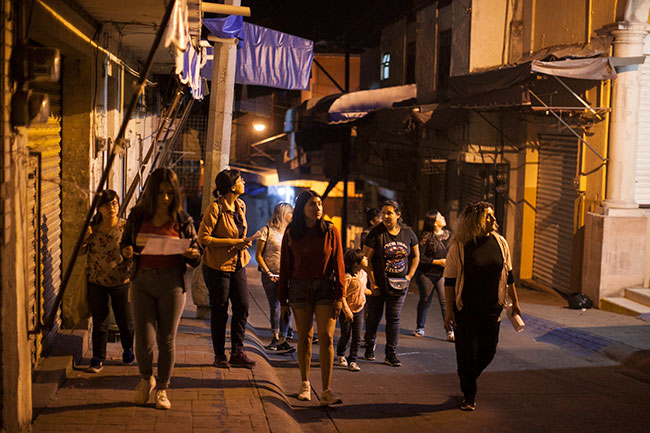 Nocturna  Caminata para mujeres por Santa María la Ribera