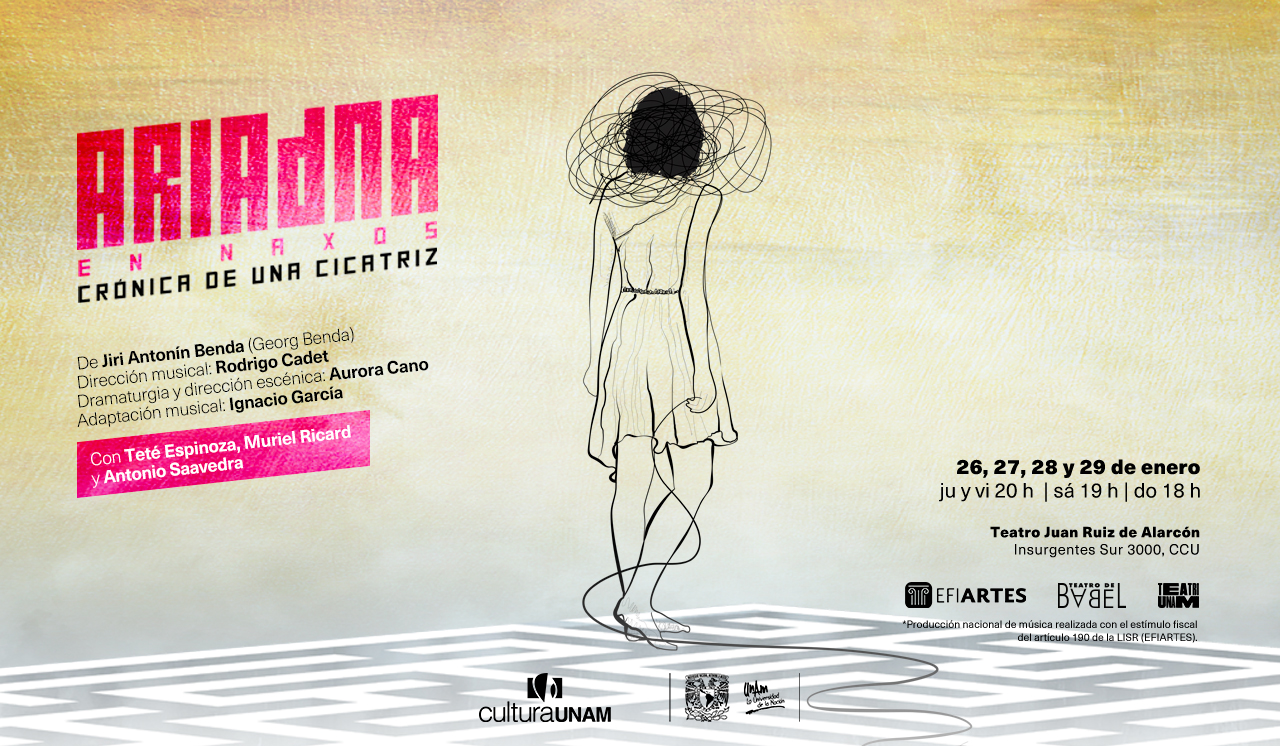 Teatro UNAM  Ariadna en Naxos  Crónica de una cicatriz