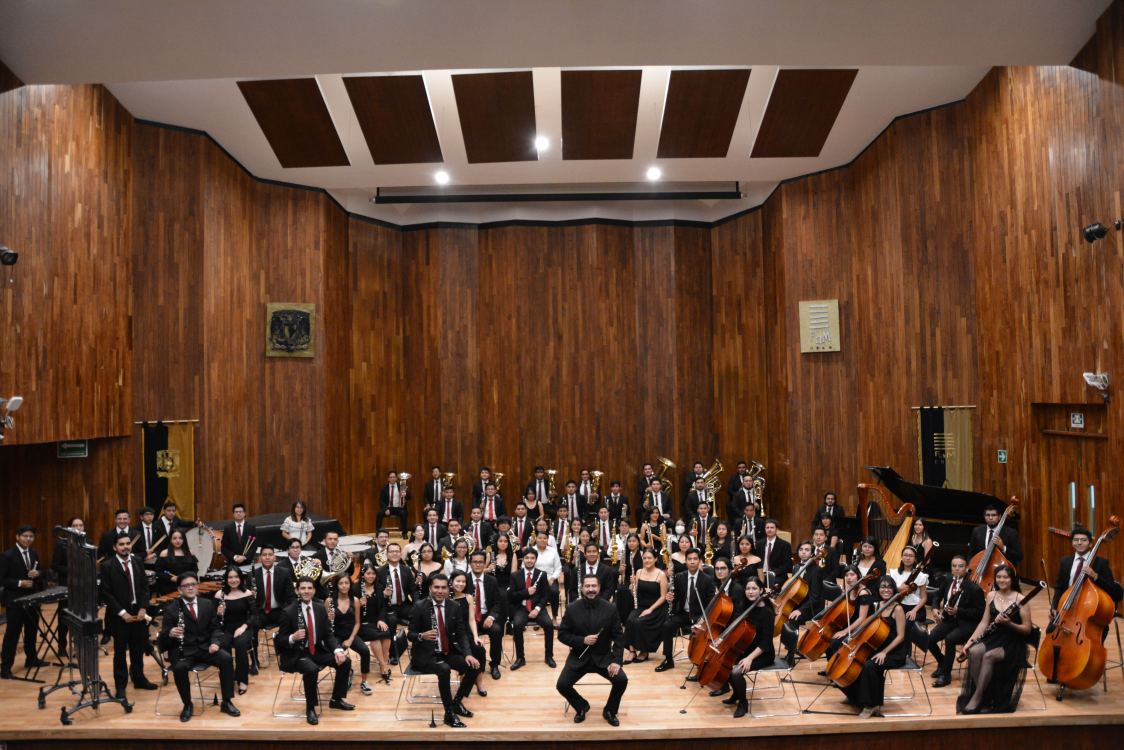 Banda Sinfónica de la Facultad de Música de la UNAM y Dartmouth College Wind Ensemble