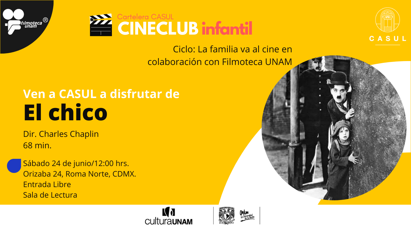 CulturaUNAM | CINECLUB INFANTIL CASUL