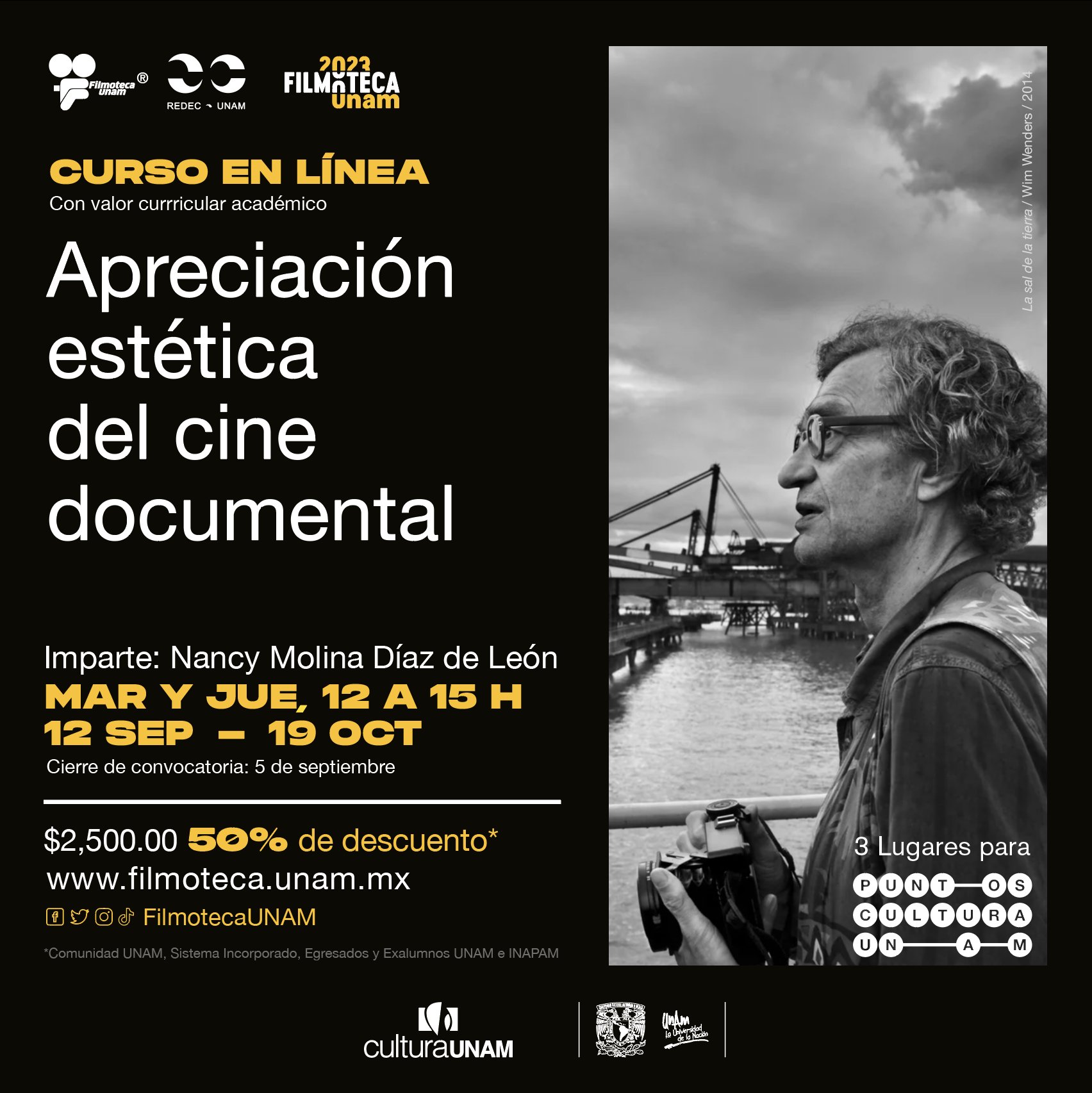 Culturaunam Curso En Línea De La Filmoteca De La Unam