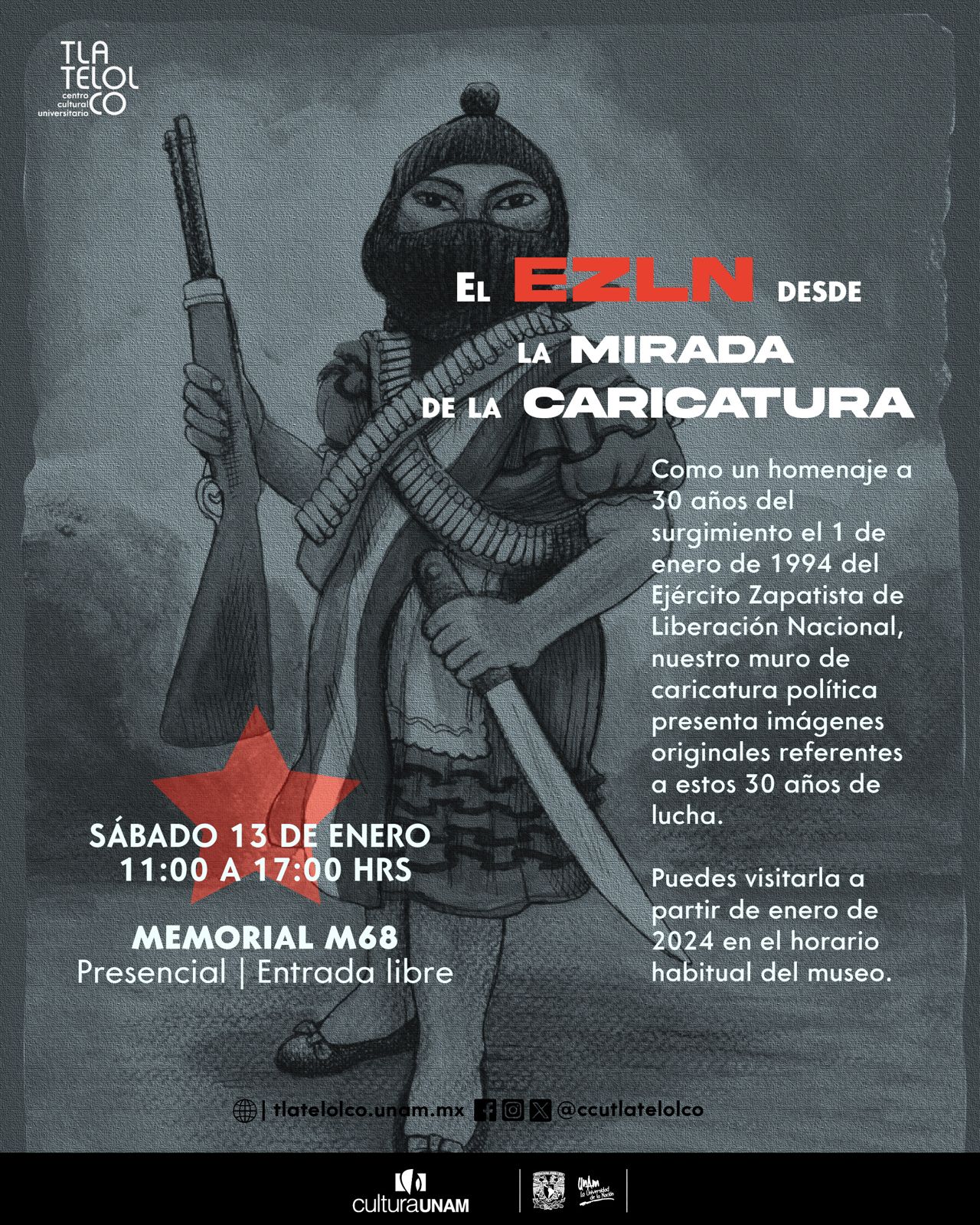 El EZLN desde la mirada de la caricatura