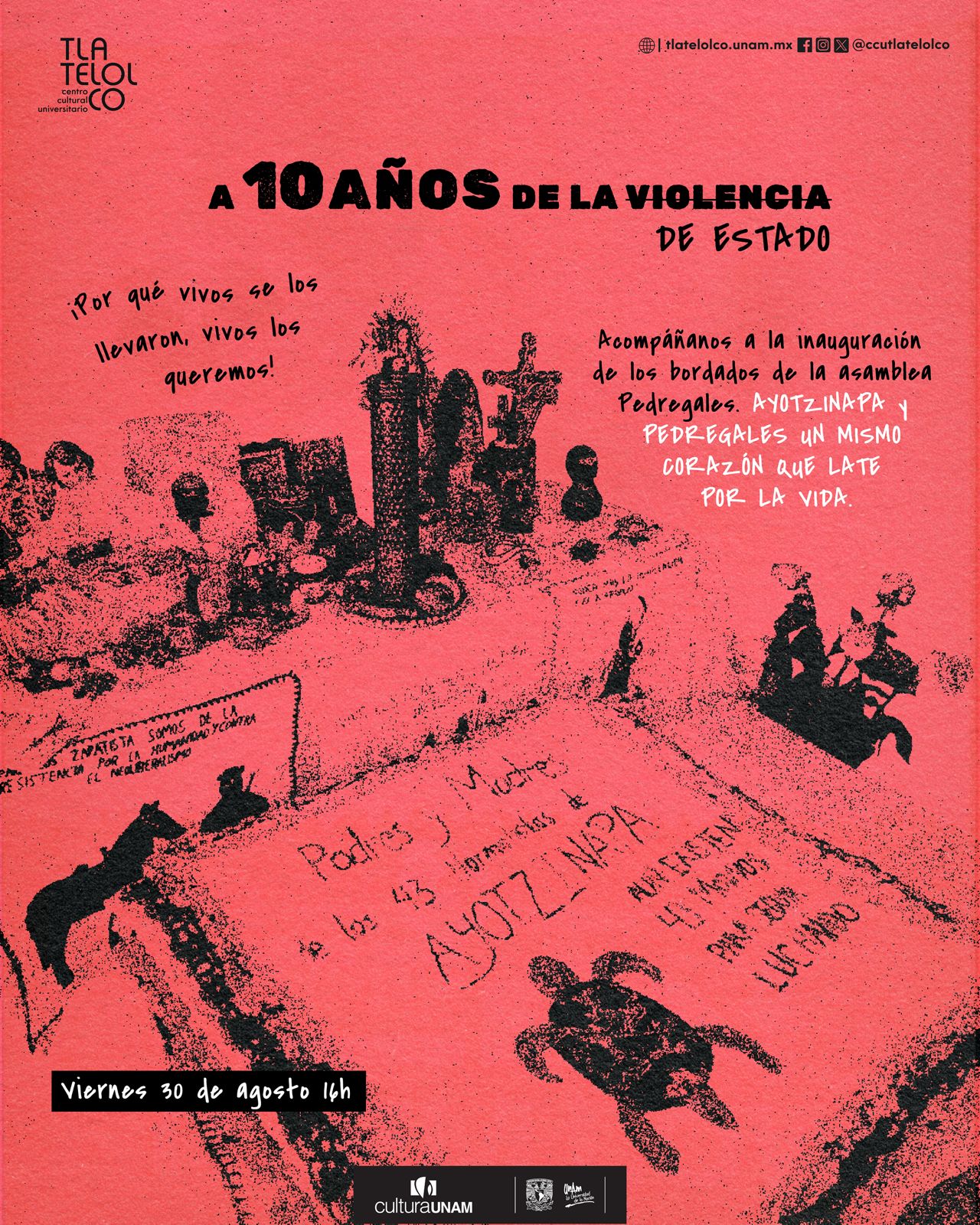 Inauguración  A 10 AÑOS DE LA VIOLENCIA DE ESTADO