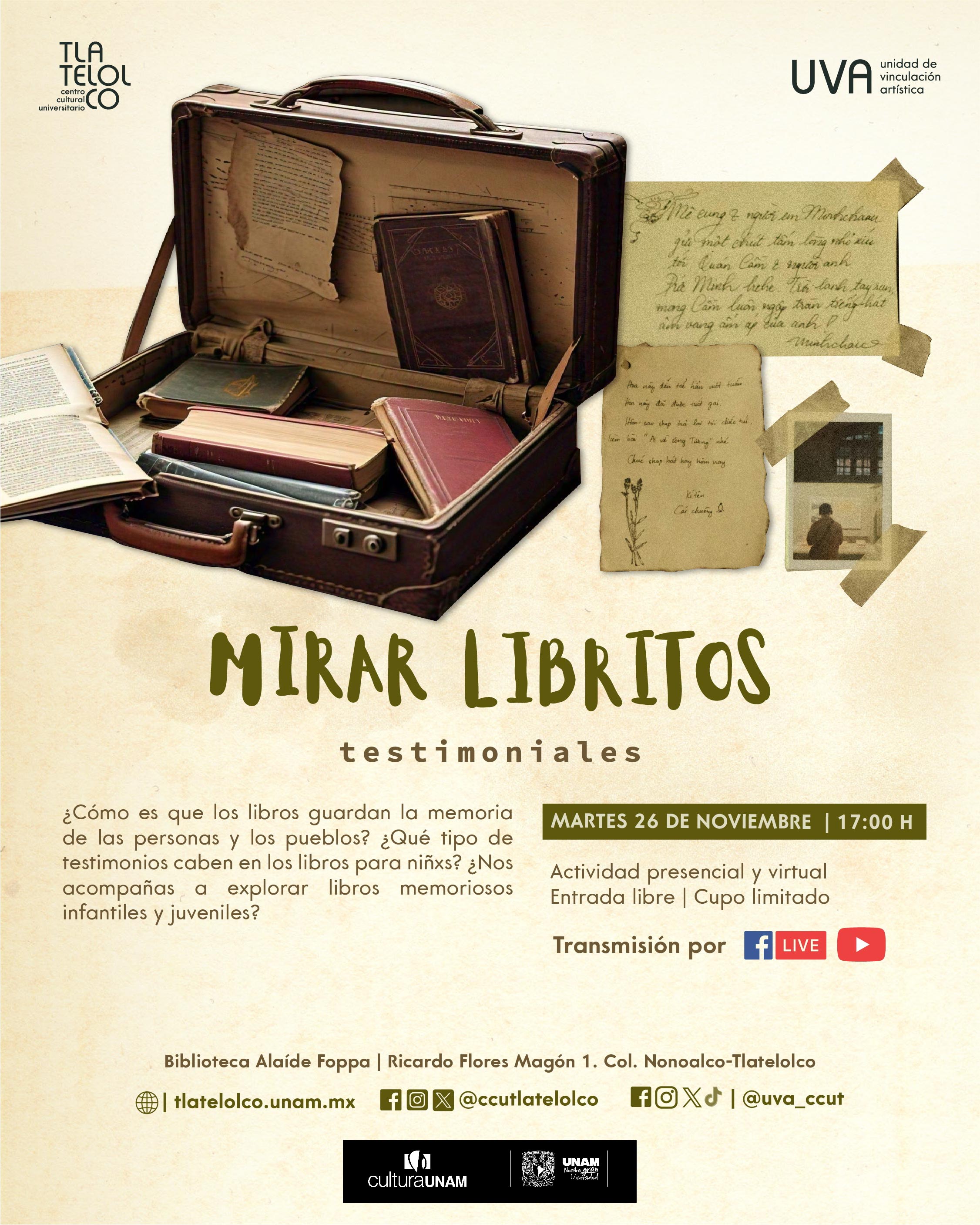 MIRAR LIBRITOS  Testimoniales