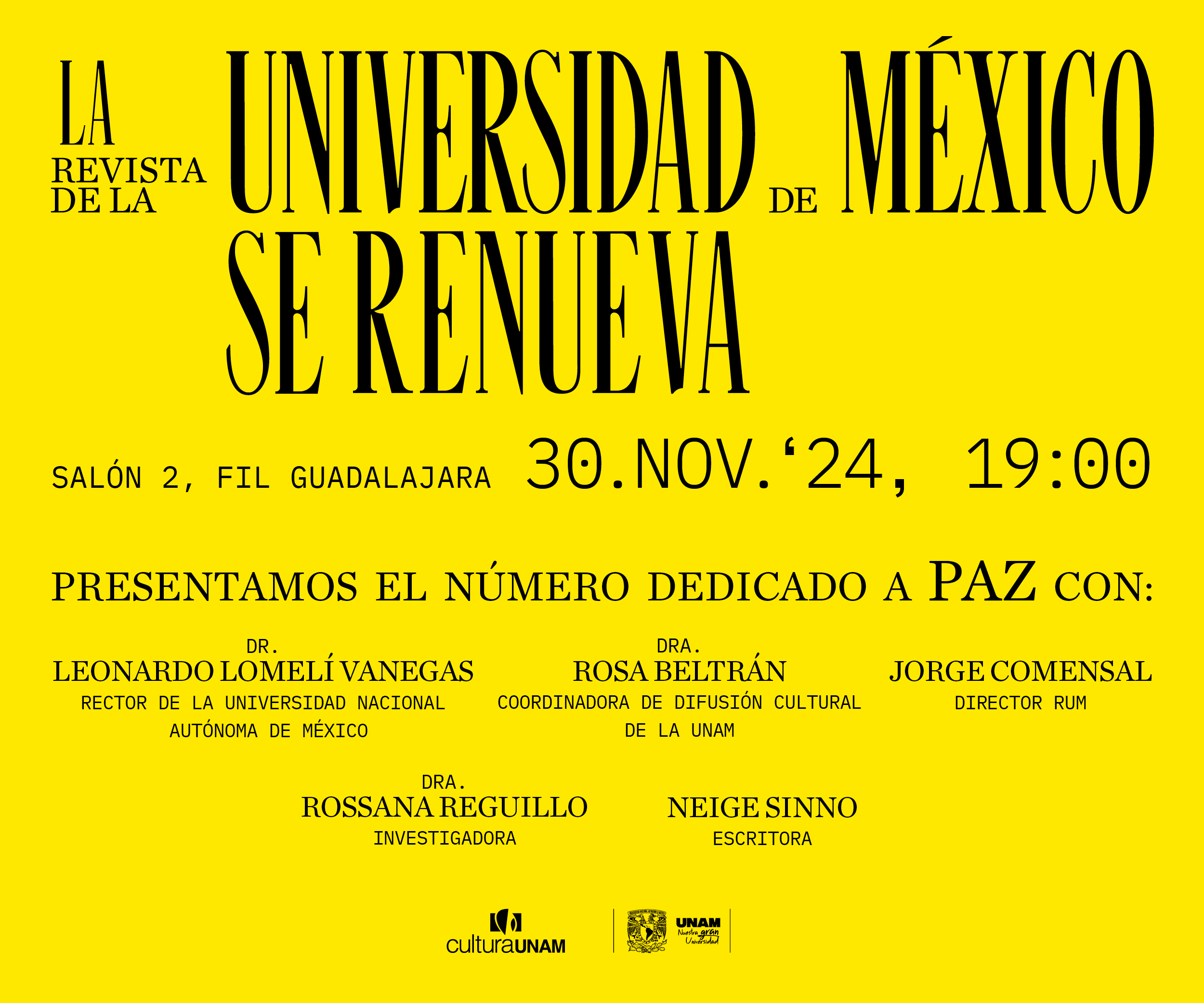 La Revista de la Universidad de México se renueva